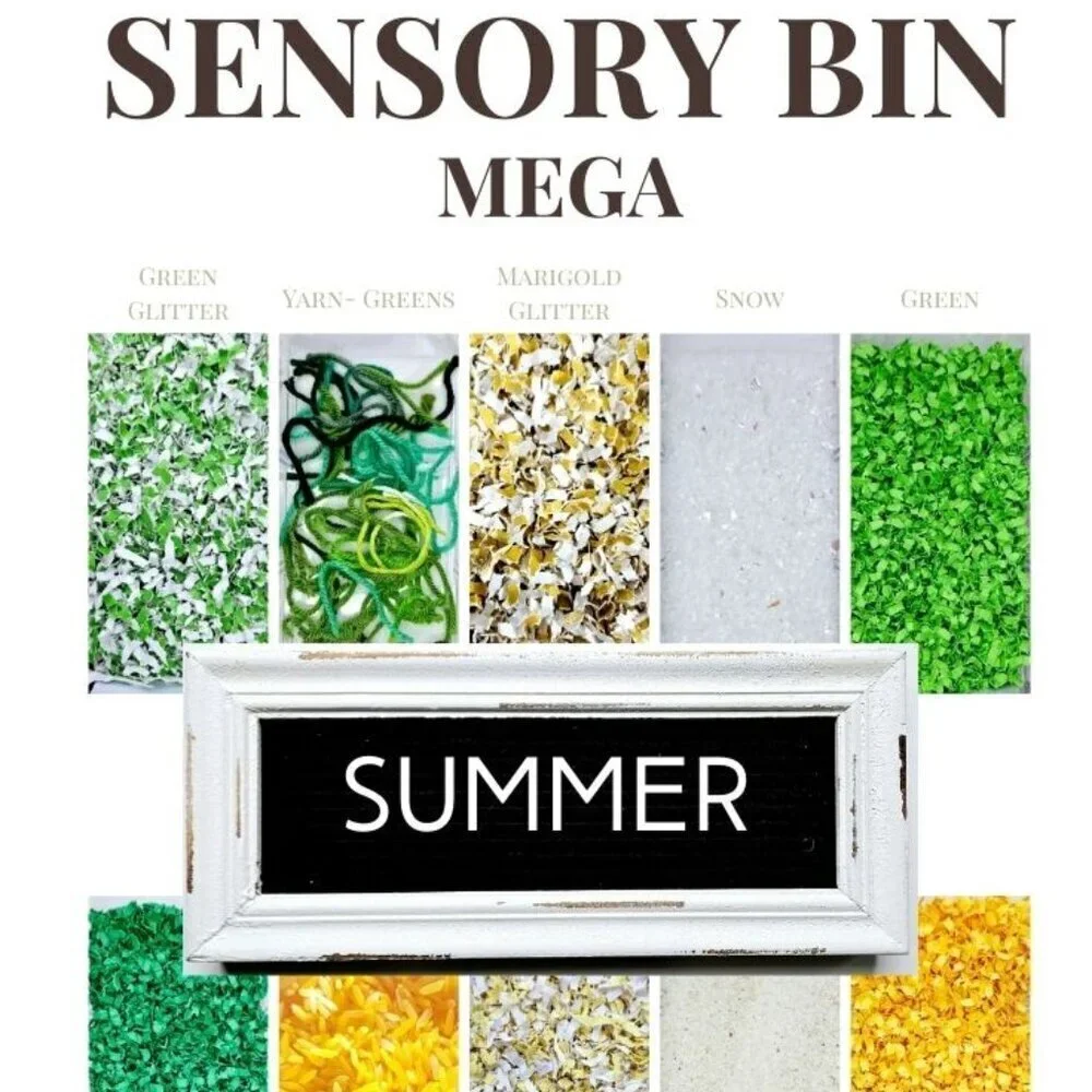 Sensory Bin | SUMMER | Montessori Materials